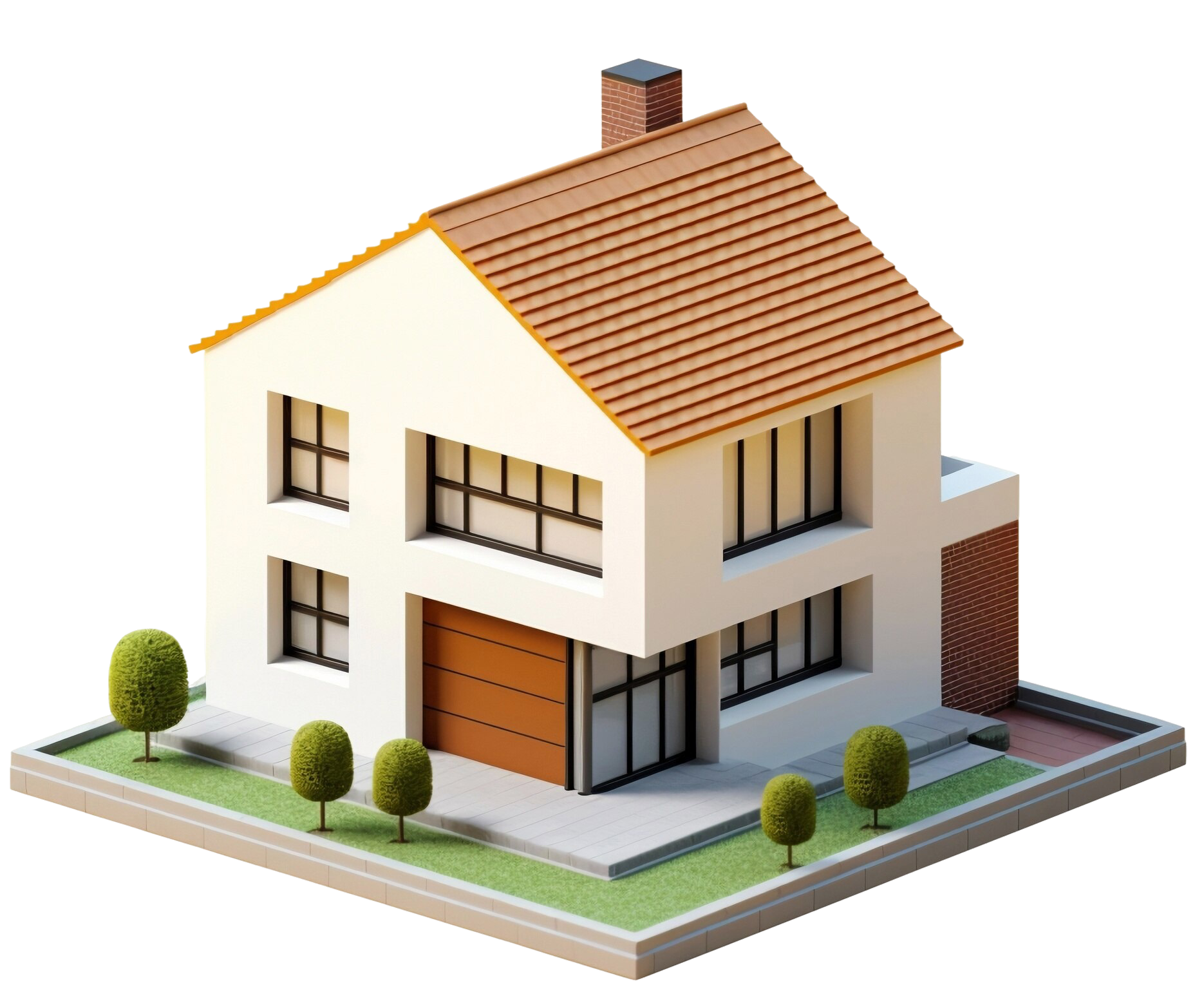 Ilustraci&oacute;n casa 3D