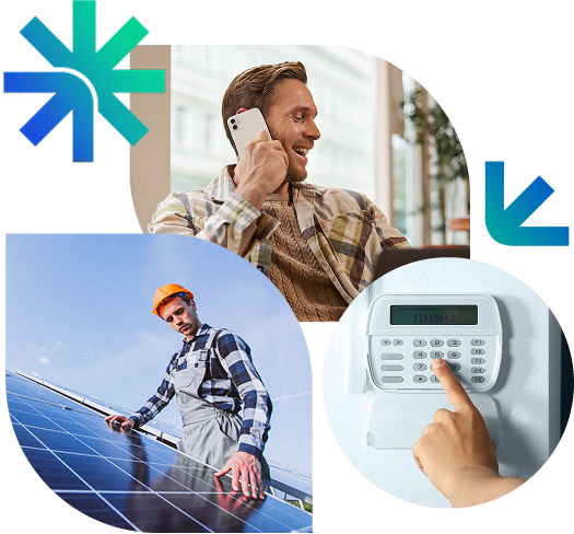 Collage servicios energ&iacute;a